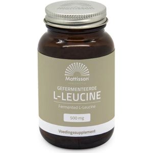 Mattisson Gefermenteerde L-Leucine 500mg  60 Vegetarische capsules