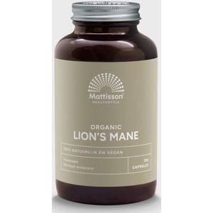 Mattisson - Lion’s Mane - Capsules - Biologisch - 60 Stuks