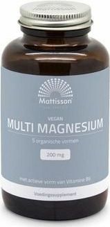 Mattisson - Multi Magnesium - 200mg complex - 180 tabletten