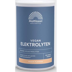 Mattisson - Elektrolyten Poeder Peach - Electrolytes - 300g