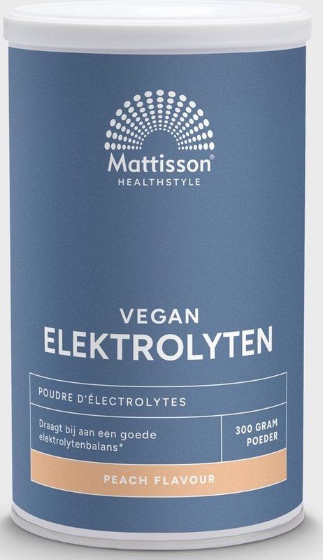 Mattisson - Elektrolyten Poeder Peach - Electrolytes - 300g