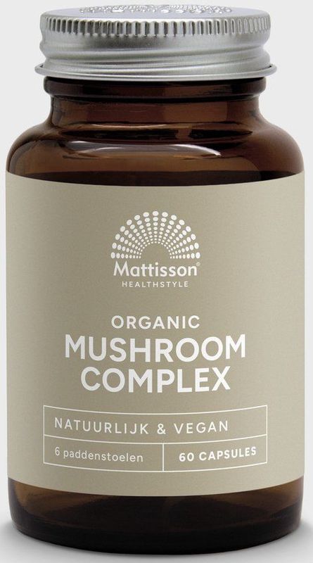 Mattisson - Biologisch Paddenstoelen (Mushroom) Complex - 60 capsules