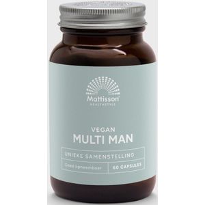 Mattisson - Vegan Multi Man - 60 capsules