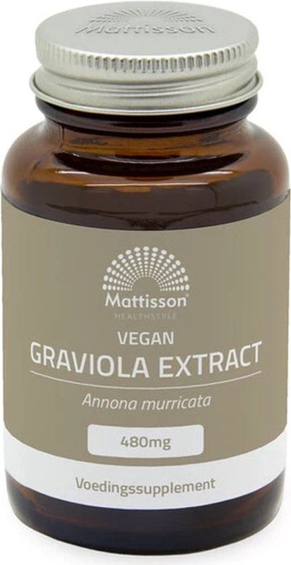 Mattisson - Graviola Extract 480mg - 60 capsules