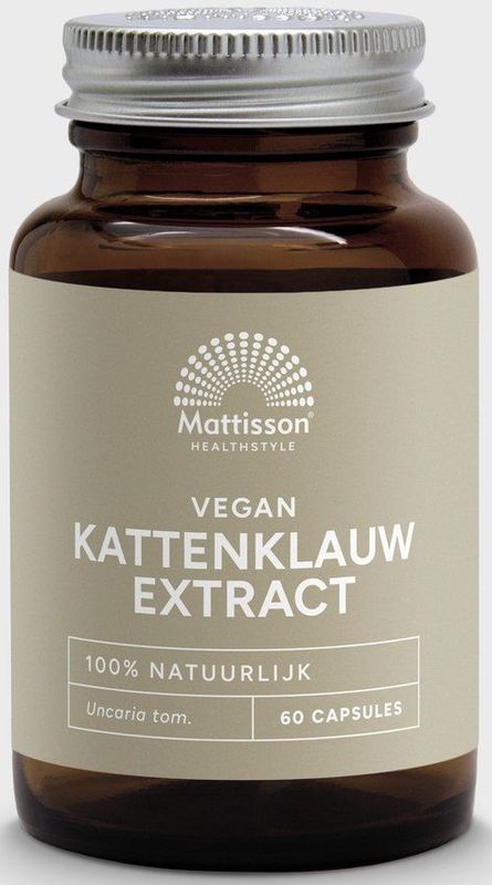 Mattisson - Kattenklauw Extract 450 mg - Cat's Claw - 60 capsules