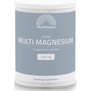 Mattisson - Multi Magnesium - 250 mg complex - 200 gram