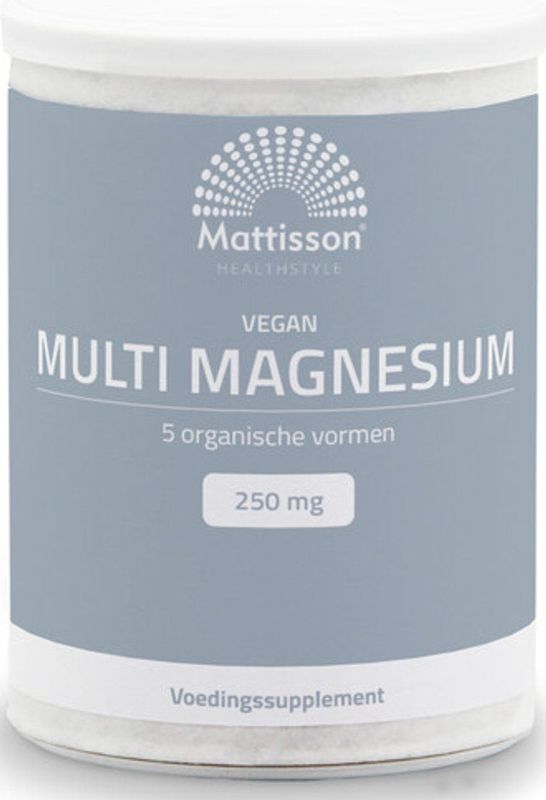 Mattisson - Multi Magnesium - 250 mg complex - 200 gram