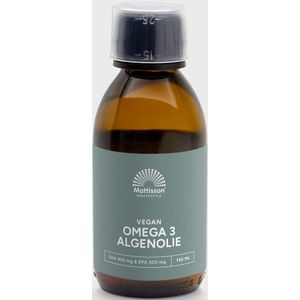 Mattisson - Vegan Algenolie Vloeibaar 1200mg - Omega 3 - 150 ml