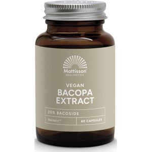 Kruidenpreparaat - Bacopa Monnieri - 150mg - Vegan