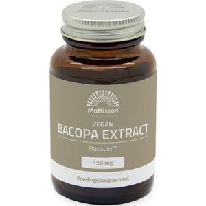 Kruidenpreparaat - Bacopa Monnieri - 150mg - Vegan