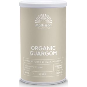 Mattisson - Guargom Poeder Bio - 250g - Natuurlijk Verdikkingsmiddel