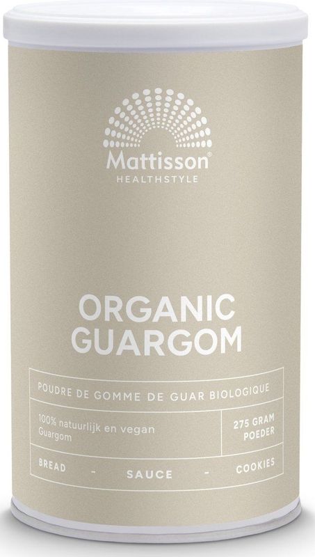 Mattisson - Guargom Poeder Bio - 250g - Natuurlijk Verdikkingsmiddel