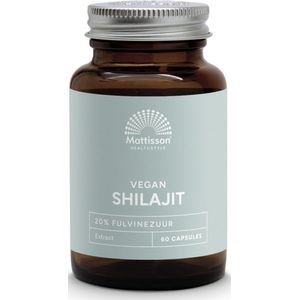 Mattisson - Shilajit - Kruidenpreparaat - 400mg - Vegan