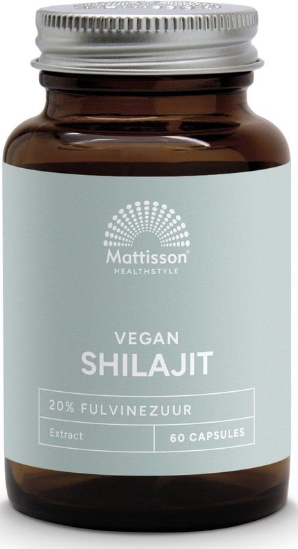 Mattisson - Shilajit - Kruidenpreparaat - 400mg - Vegan