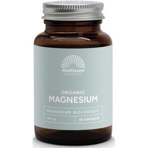 Magnesium - 100mg - Biologisch - Natuurlijk - 100% Natuurlijk