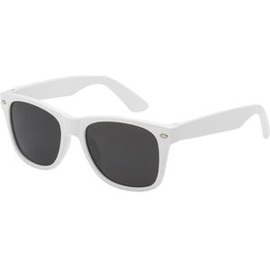 Fako Sunglasses® - Heren Zonnebril - Dames Zonnebril - Classic - UV400 - Wit