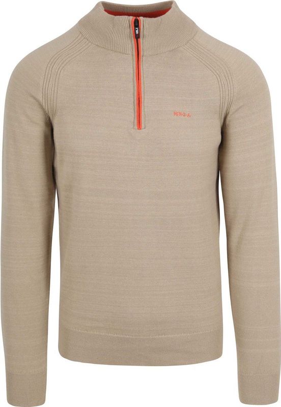 NZA - Effen katoenen trui - Shimmering Sand