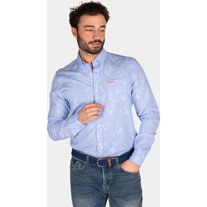 New Zealand - Overhemd - Lichtblauw - 100% Katoen