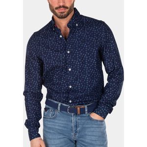 NZA - Te Ko Utu - Lange Mouw Shirt - 100% Katoen - Casual Heren Overhemd