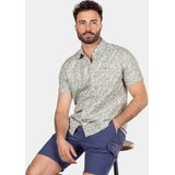 NZA New Zealand - Featherston - Overhemd - Groen - Korte Mouwen