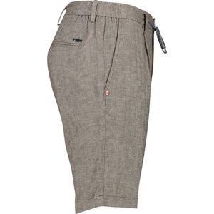 New Zealand - Brodie - Korte Broek - Bruin Gemêleerd - Linnen Katoen