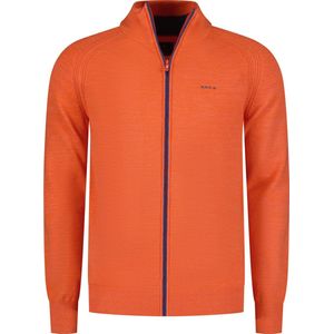 New Zealand - Vest - Oranje - Gemêleerd - Katoenmix