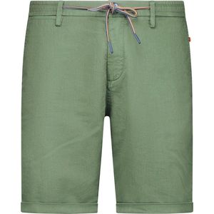 New Zealand - The Bankers - Bermuda - Olijfgroen - Katoen-Linnen Mix