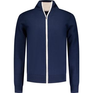 NZA - Donkerblauw katoenen vest - Autumn Navy