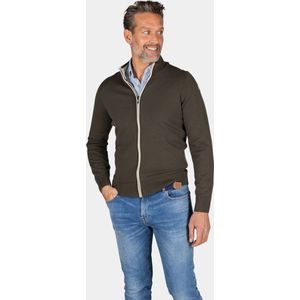 New Zealand - Vest - Groen - Katoen - Normale Fit