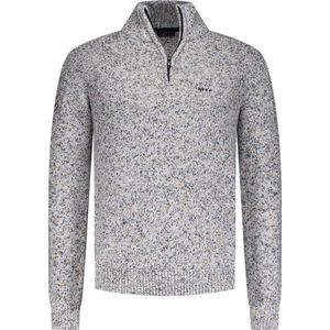 New Zealand - Half Zip Pullover - Grijs - Katoen