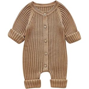 Baby Garden - Boxpak - Donker Beige - Fijn Gebreid