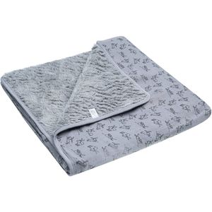 Snoozebaby - Wiegdeken - Grijs - TOG 2.0 - 100% Biologisch Katoen - 100 x 150 cm