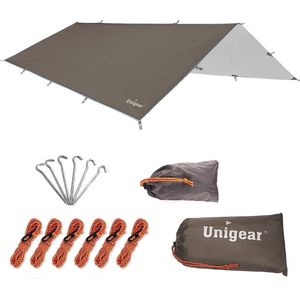 Camping Tentzeil - Tarp voor hangmat, kampeertent tarp,300cmx300/400/500cm, regenbescherming, zonwering voor outdoor, camping