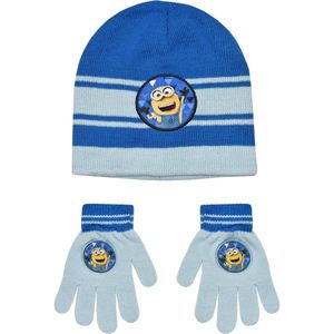 Despicable Me-winterset Minions Acryl Blauw 2-delig One-size perfect cadeau