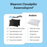 Kussenslopen - Wit - Katoen - Set van 2