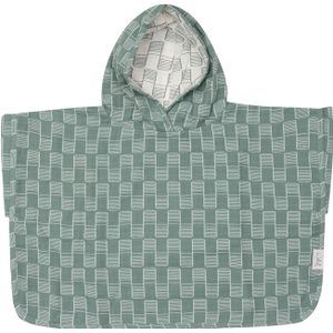 Witlof for kids - Hydrofiele Poncho - Sticky Stripes - Badcape
