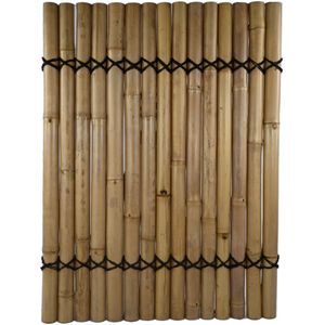 Bamboescherm Zwart 60-90mm 180x90cm