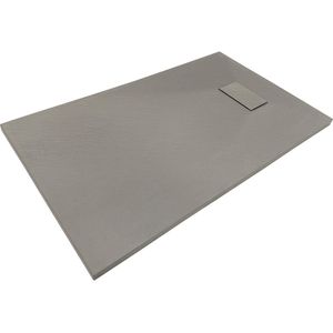 WOON-DISCOUNTER.NL - Numa 90x90 cm - Grijs - Douchebak - - 991193