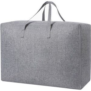 Opbergzak XXL Dekbed Grijs 70 x Opbergtas voor Dekbed en Kleding Kledingzak XXL