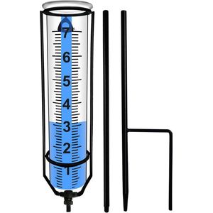 Regenmeter - Regenmeter op Voet - Neerslagmeter - Regenmeter met Grondpen