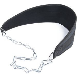 Dipping Belt - Zwart - Dip Belt - One Size Fits All - Weight belt - Dip belt - Gewicht Riem / Gordel