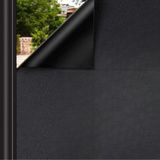 Verduisteringsfolie - Zwart - 90 x 200 cm - Raamfolie verduisterend