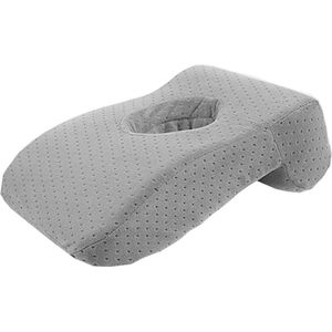 Gezichtskussen voor Massage - Grijs - 36 cm x 25 x 11 cm - Massage Kussen - Massagekussen voor Kind en Volwassenen - Hoofdsteun Massagetafel