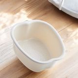 Voetbad - Wit - Massagebad - Ontspanning - 37 x 33 x 15 CM
