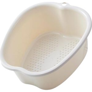 Voetbad - Wit - Massagebad - Ontspanning - 37 x 33 x 15 CM
