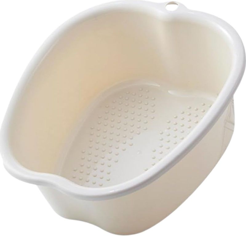 Voetbad - Wit - Massagebad - Ontspanning - 37 x 33 x 15 CM