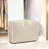 Opbergzak XXL Dekbed Beige 70 x Opbergtas voor Dekbed en Kleding Kledingzak XXL