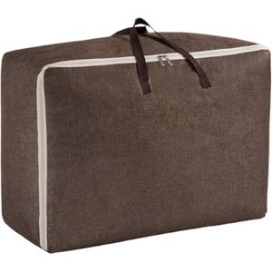 Opbergzak XXL Dekbed Bruin 70 x Opbergtas voor Dekbed en Kleding Kledingzak XXL