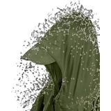 Regenponcho - Groen - Waterdicht - Reflectievlakken