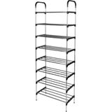 Schoenenrek - Zwart - Hout - 3 Laags